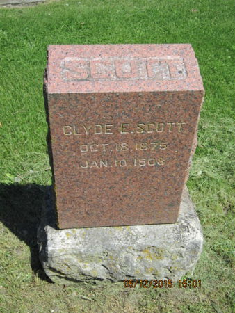 SCOTT, CLYDE E - Dallas County, Iowa | CLYDE E SCOTT 