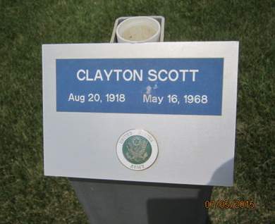 SCOTT, CLAYTON - Dallas County, Iowa | CLAYTON SCOTT 