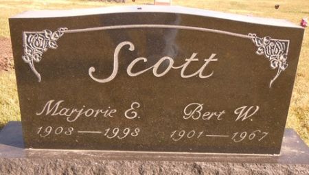 SCOTT, MARJORIE E. - Dallas County, Iowa | MARJORIE E. SCOTT 
