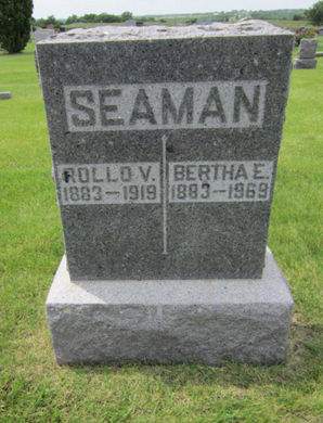 SEAMAN, ROLLO V - Dallas County, Iowa | ROLLO V SEAMAN 