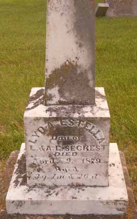 SECREST, LYDA ESTELLA - Dallas County, Iowa | LYDA ESTELLA SECREST 