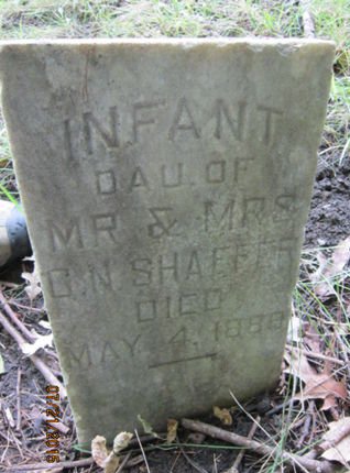 SHAFFER, INFANT - Dallas County, Iowa | INFANT SHAFFER 