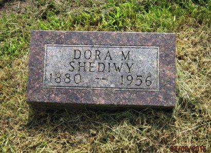 SHEDIWY, DORA M - Dallas County, Iowa | DORA M SHEDIWY 