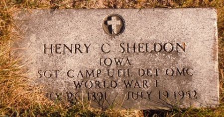 SHELDON, HENRY C. - Dallas County, Iowa | HENRY C. SHELDON 