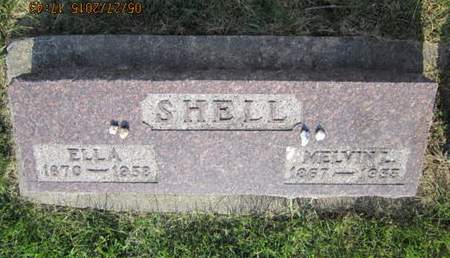 SHELL, MELVIN J - Dallas County, Iowa | MELVIN J SHELL 