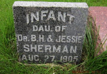 SHERMAN, INFANT - Dallas County, Iowa | INFANT SHERMAN 