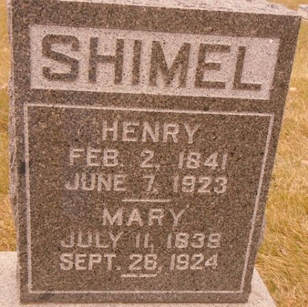 SHIMEL, MARY - Dallas County, Iowa | MARY SHIMEL 