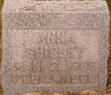 SHIRLEY, ANNA - Dallas County, Iowa | ANNA SHIRLEY 