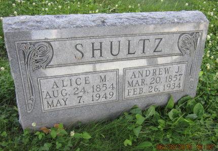 SHULTZ, ANDREW J - Dallas County, Iowa | ANDREW J SHULTZ 