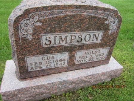 SIMPSON, HULDA - Dallas County, Iowa | HULDA SIMPSON 