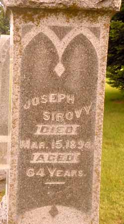 SIROVY, JOSEPH - Dallas County, Iowa | JOSEPH SIROVY 