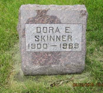 SKINNER, DORA E - Dallas County, Iowa | DORA E SKINNER 