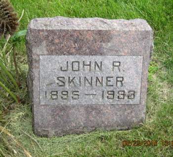 SKINNER, JOHN R - Dallas County, Iowa | JOHN R SKINNER 