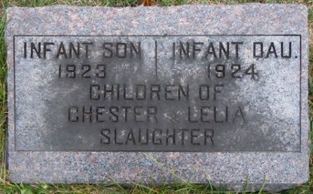 SLAUGHTER, INFANT SON - Dallas County, Iowa | INFANT SON SLAUGHTER 
