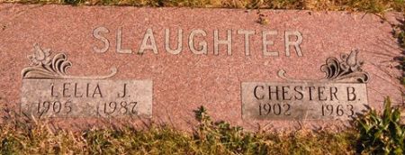 SLAUGHTER, CHESTER B. - Dallas County, Iowa | CHESTER B. SLAUGHTER 