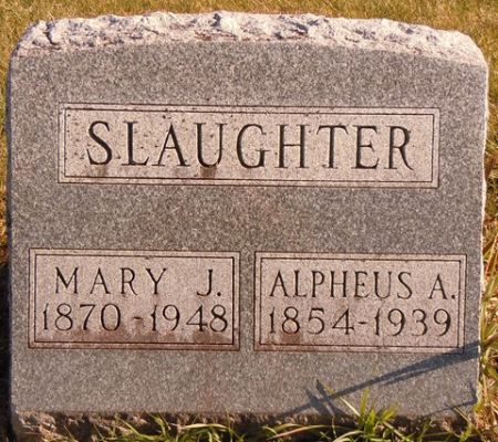SLAUGHTER, MARY J. - Dallas County, Iowa | MARY J. SLAUGHTER 