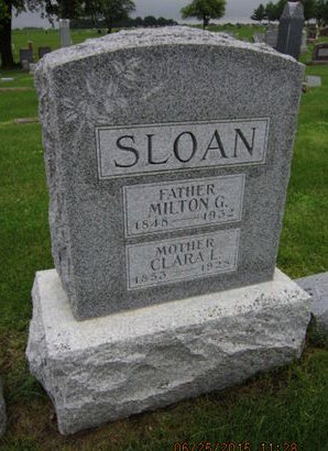 SLOAN, CLARA L - Dallas County, Iowa | CLARA L SLOAN 