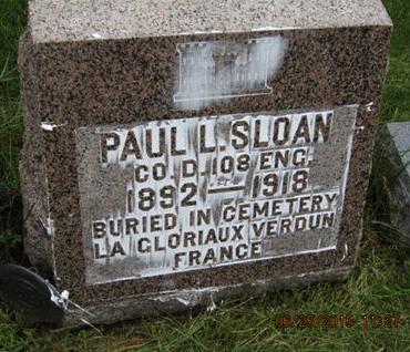 SLOAN, PAUL L - Dallas County, Iowa | PAUL L SLOAN 