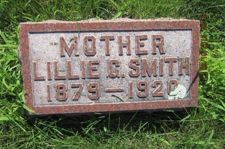 SMITH, LILLIE G - Dallas County, Iowa | LILLIE G SMITH 