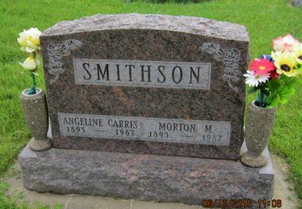 CARRES SMITHSON, ANGELINE - Dallas County, Iowa | ANGELINE CARRES SMITHSON 