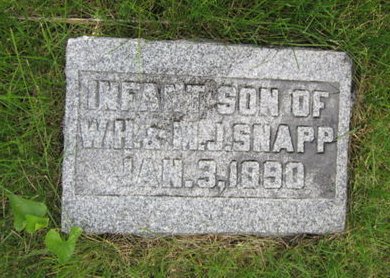 SNAPP, INFANT SON - Dallas County, Iowa | INFANT SON SNAPP 
