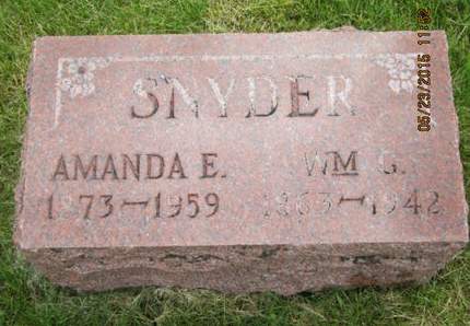 SNYDER, AMANDA E - Dallas County, Iowa | AMANDA E SNYDER 