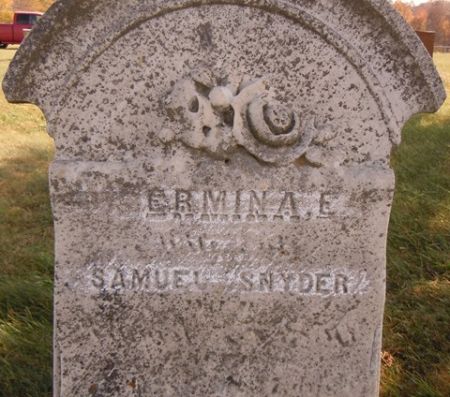 SNYDER, ERMINA E. - Dallas County, Iowa | ERMINA E. SNYDER 