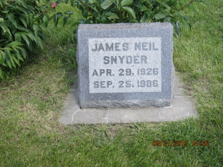 SNYDER, JAMES NEIL - Dallas County, Iowa | JAMES NEIL SNYDER 