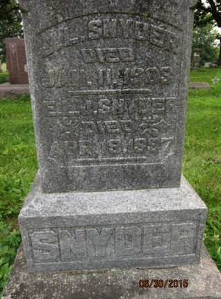 SNYDER, J L - Dallas County, Iowa | J L SNYDER 