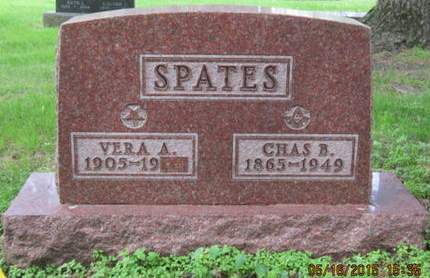 SPATES, VERA A - Dallas County, Iowa | VERA A SPATES 