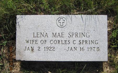 SPRING, LENA MAE - Dallas County, Iowa | LENA MAE SPRING 