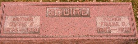 SQUIRE, SUSIE E. - Dallas County, Iowa | SUSIE E. SQUIRE 