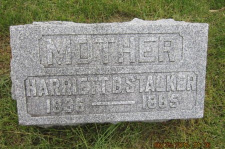 STALKER, HARRIETT B - Dallas County, Iowa | HARRIETT B STALKER 