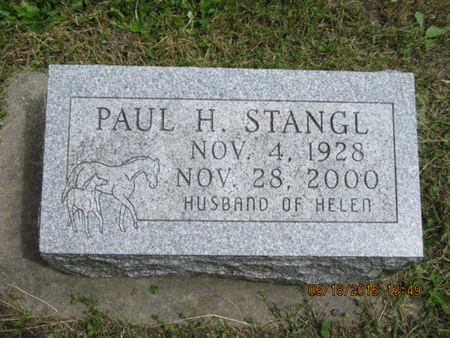 STANGL, PAUL H - Dallas County, Iowa | PAUL H STANGL 
