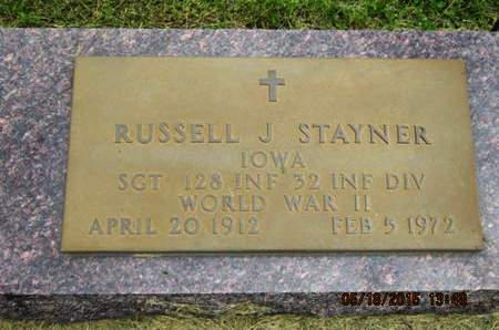 STAYNER, RUSSELL J - Dallas County, Iowa | RUSSELL J STAYNER 