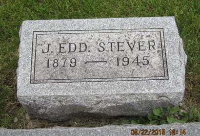 STEVER, J EDD - Dallas County, Iowa | J EDD STEVER 