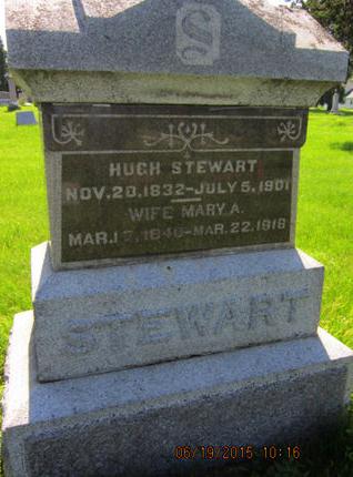 STEWART, MARY A - Dallas County, Iowa | MARY A STEWART 