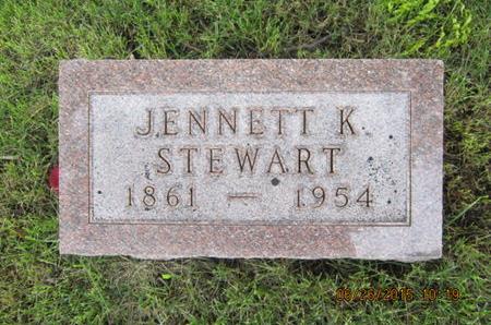 STEWART, JENNETT K - Dallas County, Iowa | JENNETT K STEWART 