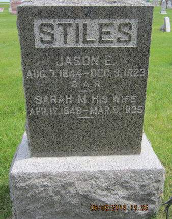 STILES, SARAH M - Dallas County, Iowa | SARAH M STILES 