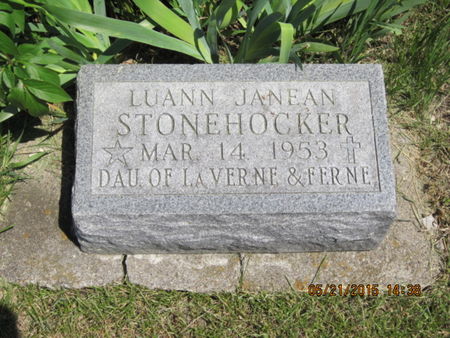 STONEHOCKER, LUANN JANEAN - Dallas County, Iowa | LUANN JANEAN STONEHOCKER 