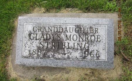 STRIBLING, GLADYS - Dallas County, Iowa | GLADYS STRIBLING 
