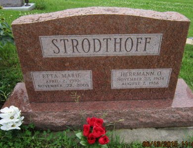 STRODTHOFF, ETTA MARIE - Dallas County, Iowa | ETTA MARIE STRODTHOFF 