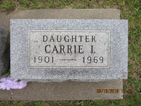 STROUD, CARRIE I - Dallas County, Iowa | CARRIE I STROUD 