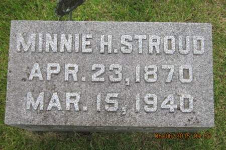STROUD, MINNIE H - Dallas County, Iowa | MINNIE H STROUD 