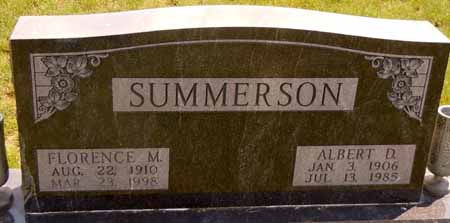 SUMMERSON, FLORENCE M - Dallas County, Iowa | FLORENCE M SUMMERSON 