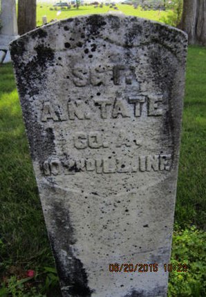 TATE, A N - Dallas County, Iowa | A N TATE 