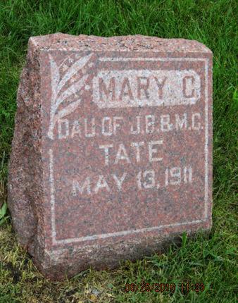 TATE, MARY C - Dallas County, Iowa | MARY C TATE 