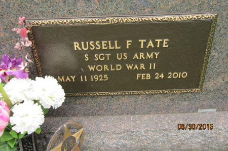 TATE, RUSSELL F - Dallas County, Iowa | RUSSELL F TATE 