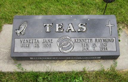 TEAS, KENNETH RAYMOND - Dallas County, Iowa | KENNETH RAYMOND TEAS 