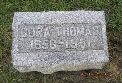 THOMAS, CORA - Dallas County, Iowa | CORA THOMAS 